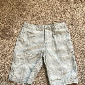 Big Boys Latitude Plaid Twill Chino Shorts